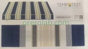 awning tempotest blue striped fabric color code 641 10 Lecce