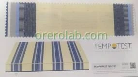 awning tempotest blue striped fabric color code 769 75 Lecce and province