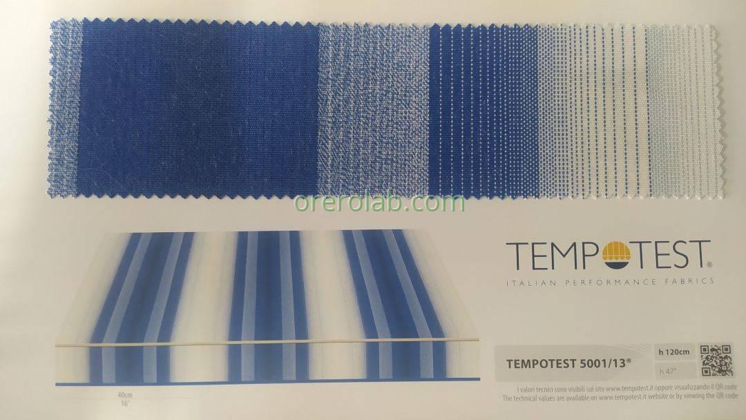 tende da sole tessuto tempotest righe blu codice colore 5001 13 Santa Maria di Leuca