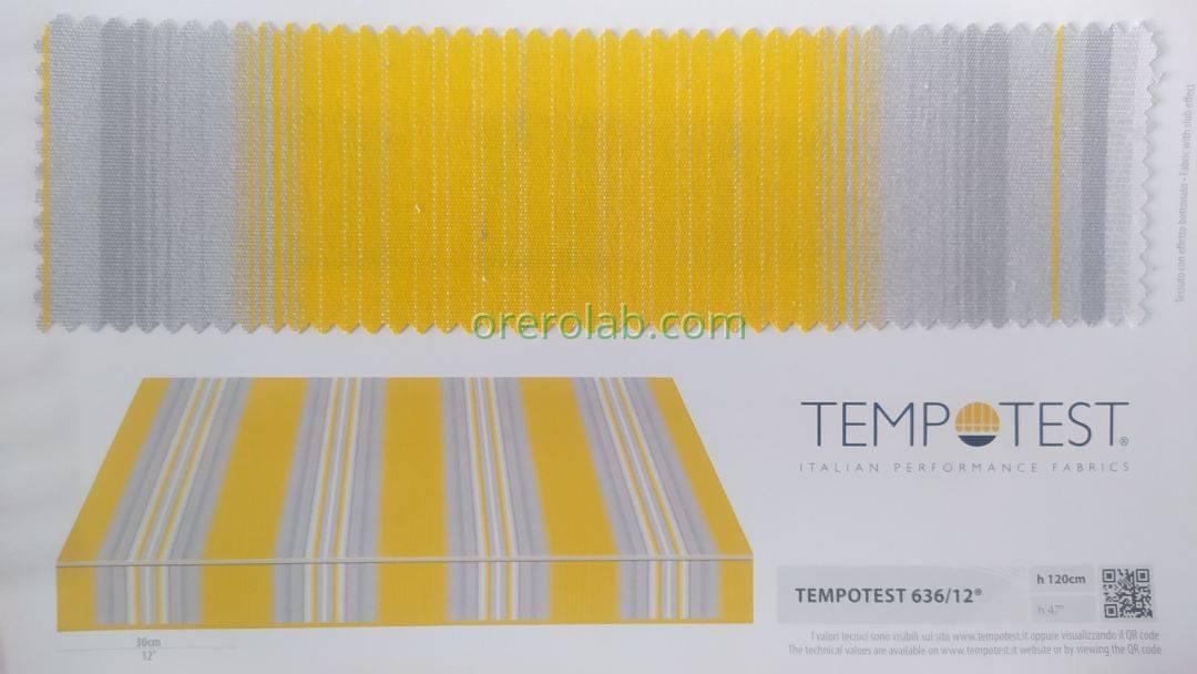 tende da sole tessuto tempotest righe giallo codice colore 636 12 Lecce e provincia