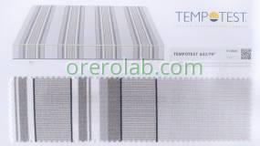 Tessuti Tempotest® con righe grigie per tende da sole