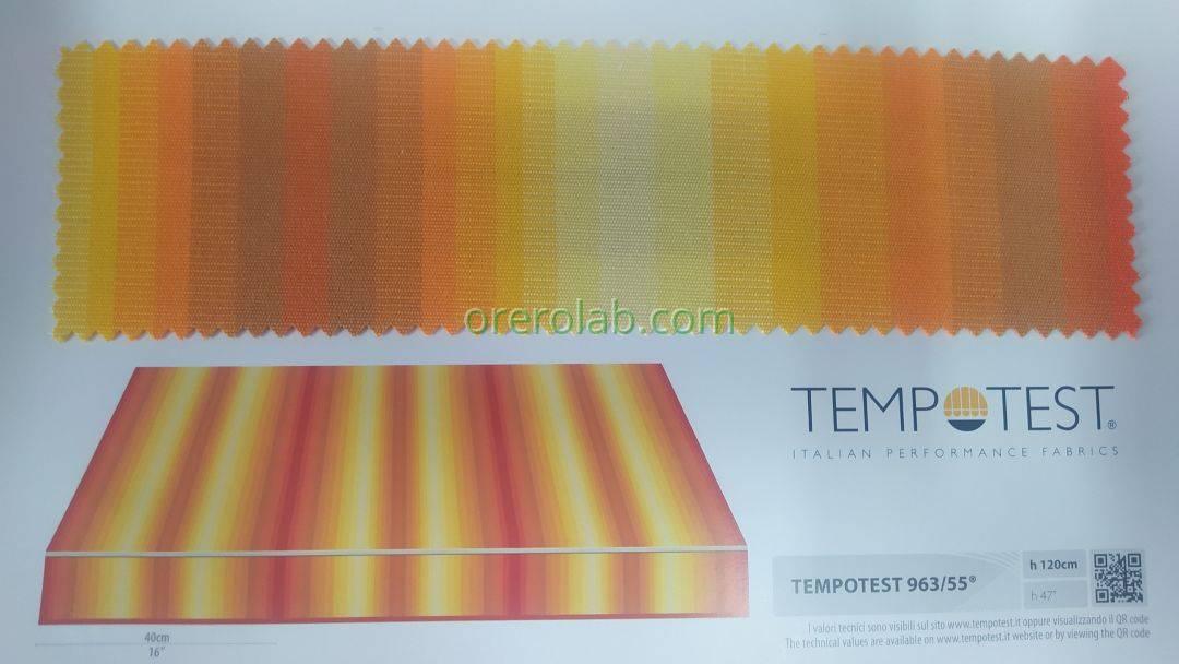 tende da sole tessuto tempotest righe arancione codice colore 963 55 Lecce e provincia