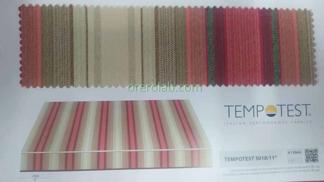 tende da sole tessuto tempotest righe rosso codice colore 5010 11 Lecce