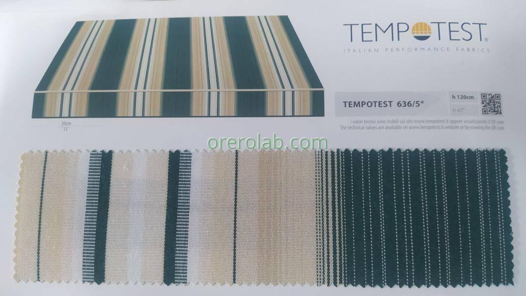 tende da sole tessuto tempotest righe verde codice colore 636 5 Lecce