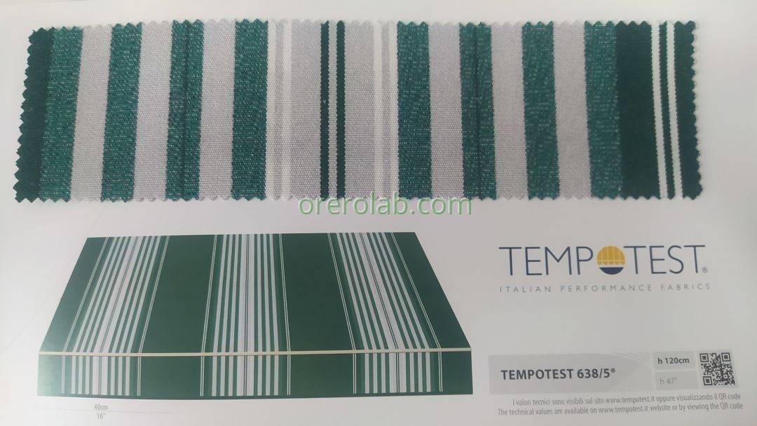 tende da sole tessuto tempotest righe verde codice colore 638 5 Lecce e provincia
