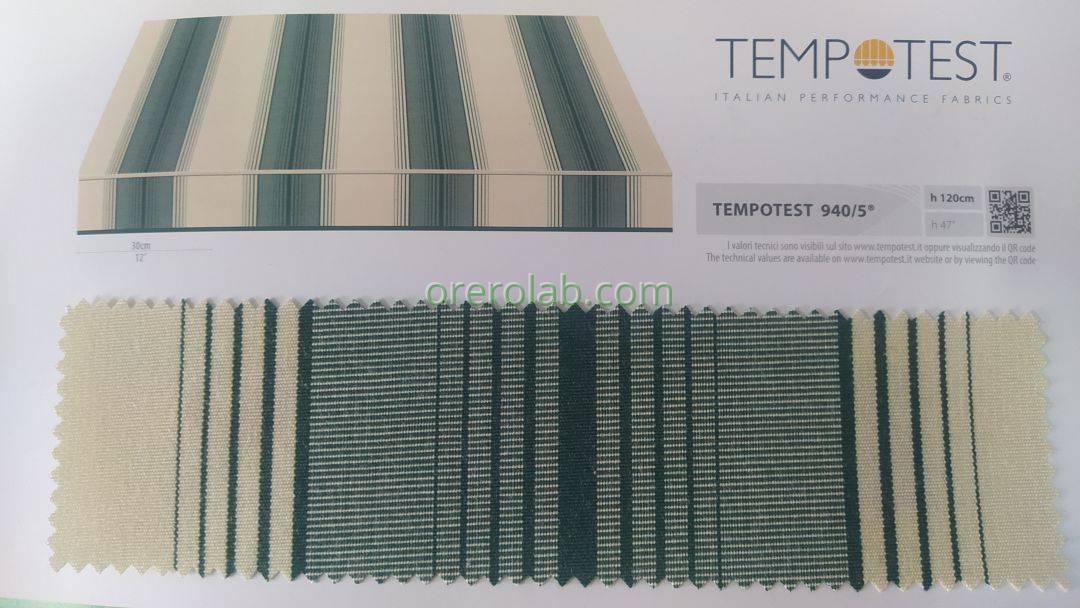 tende da sole tessuto tempotest righe verde codice colore 940 5 Lecce