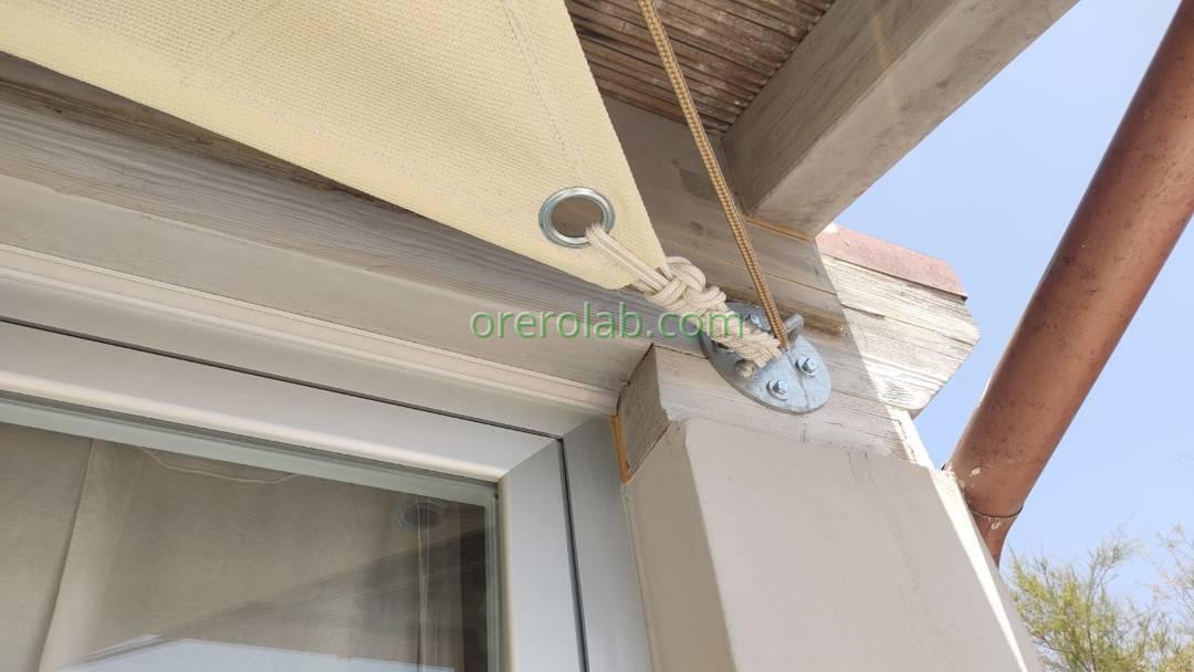 Vele Ombreggianti, grandi dimensioni  rete Tentmesh Textout 8 Lecce