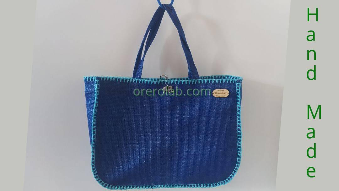 Borsa Aquatic Blue artigianale 1 