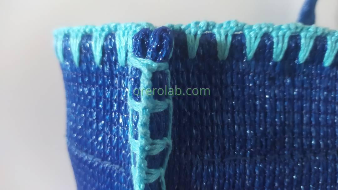 Borsa Aquatic Blue  Made in Italy 5 Gallipoli