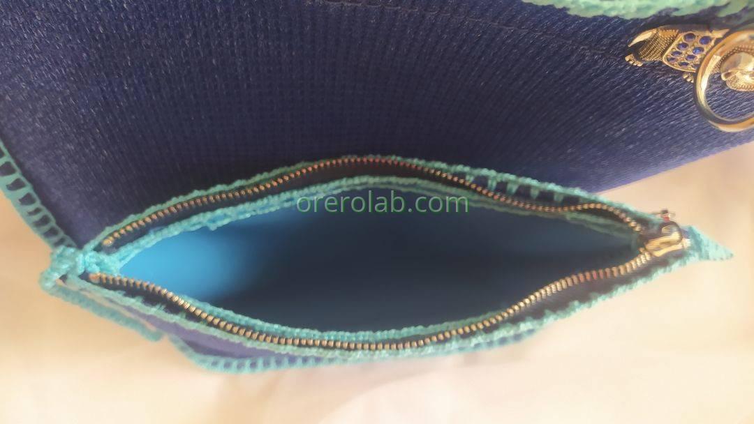Borsa Aquatic Blue  PVC 12 Salento