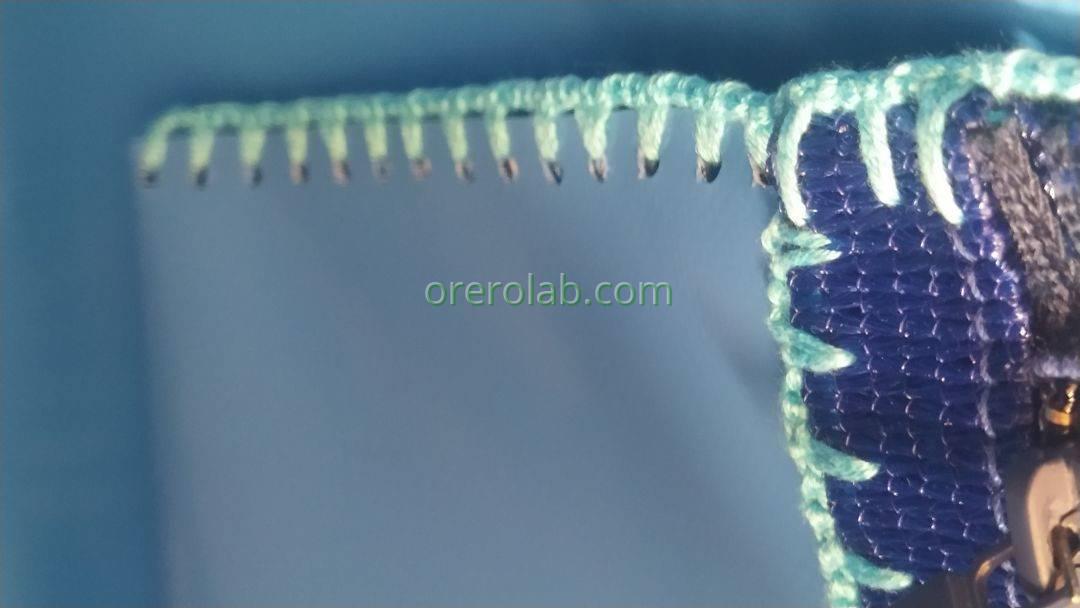 Borsa Aquatic Blue artigianale 17 Salento