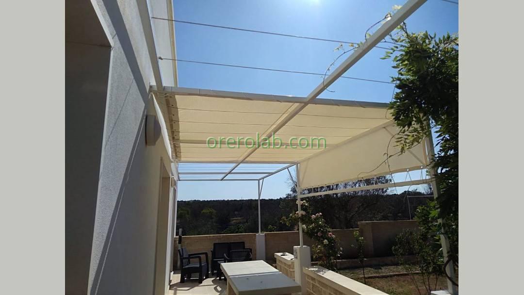 Eyelets sun shade nets  Tentmesh 8 Lecce