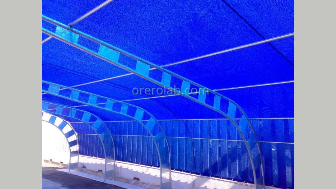 Eyelets sun shade nets  Texout 12 Salento