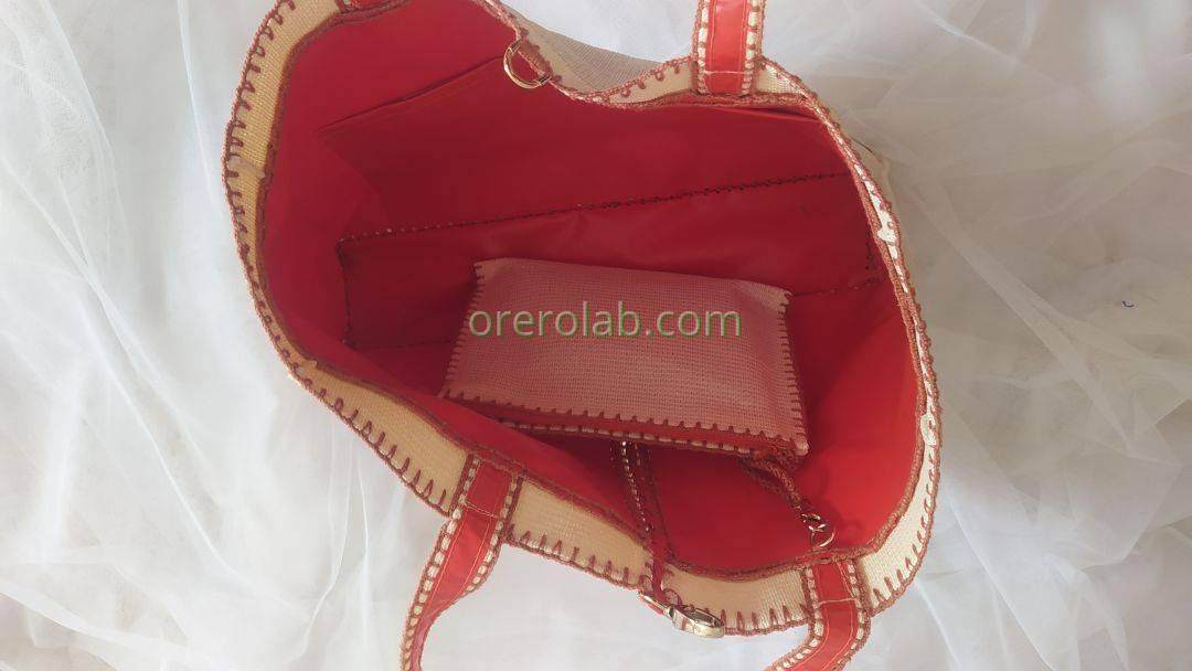 Borsa Chantilly Cream  Texout 11 