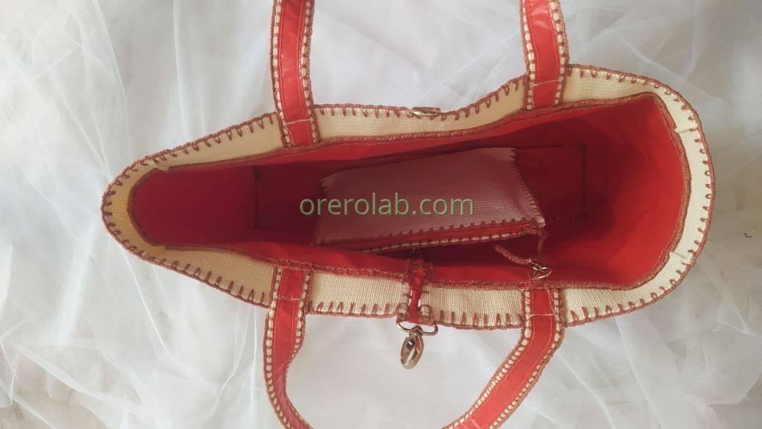 Borsa Chantilly Cream  PVC 12 Salento