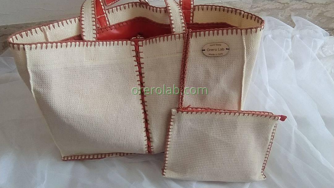 Borsa Chantilly Cream  Made in Italy 13 Lecce