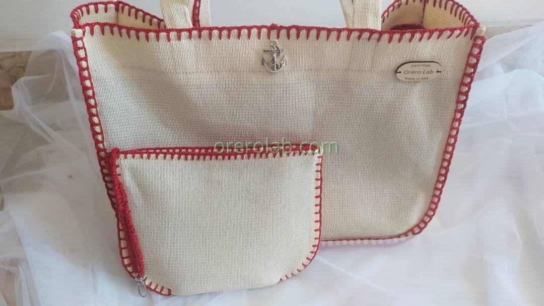 Borsa Cherry Cream  Tentmesh 16 