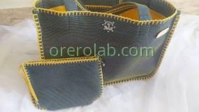 borsa donna made in italy tendenza azzurra estate labradorite 011 Gallipoli