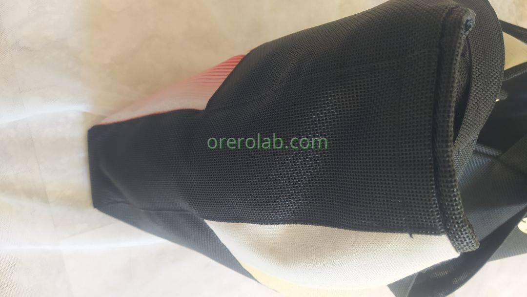 Borsa Baty Black  rigato fantasia 6 Santa Maria di Leuca