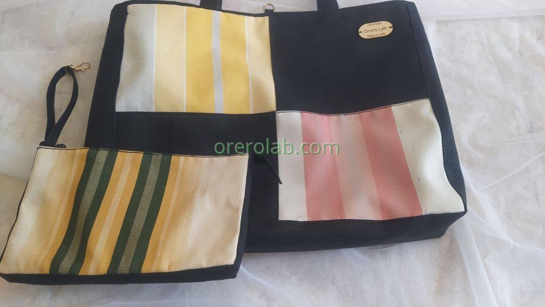 Borsa Baty Black  Made in Italy 17 Gallipoli