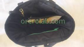 borsa tote donna batyline net tessuto fantasia tendenza moda made in italy 012 Lecce